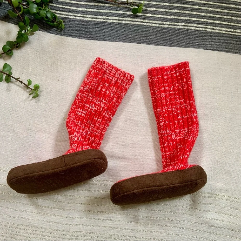 Gap Toddler Tall Knit Slipper Socks- Size 7/8